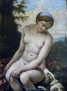Louis Jean Francois Lagrenee Diana at her Bath Spain oil painting artist